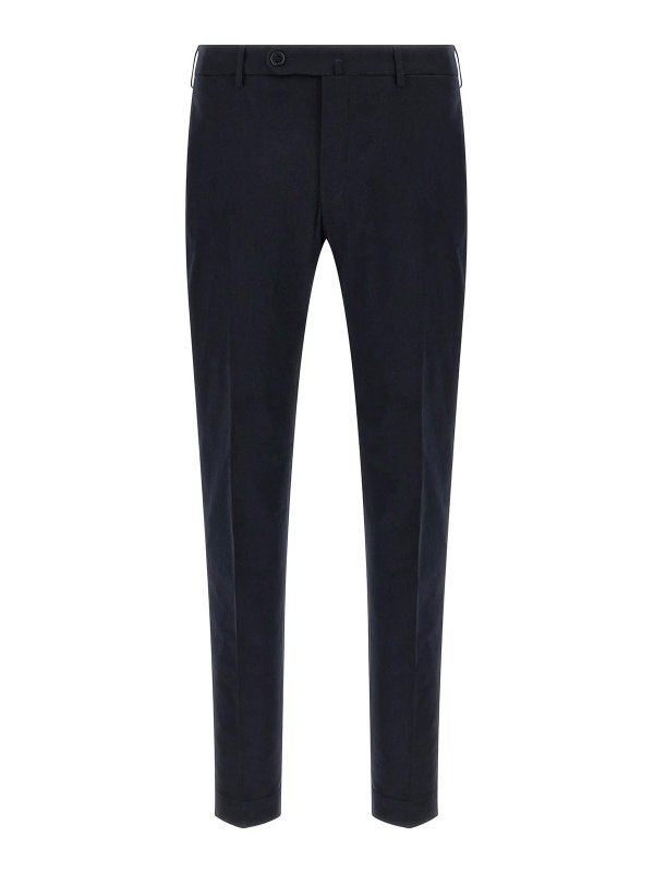 INCOTEX: カジュアルトラウザー - カジュアルパンツ - ブルー