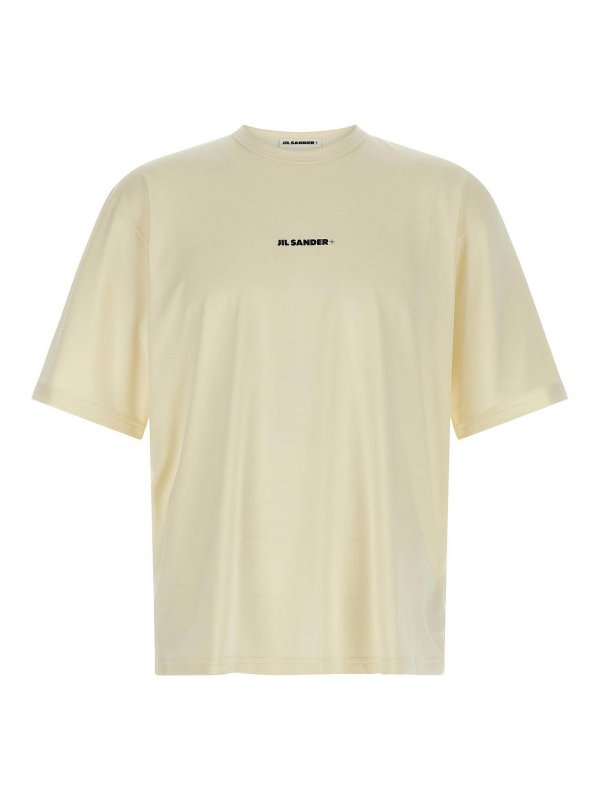 JIL SANDER: T-shirts - T-Shirt - Beige