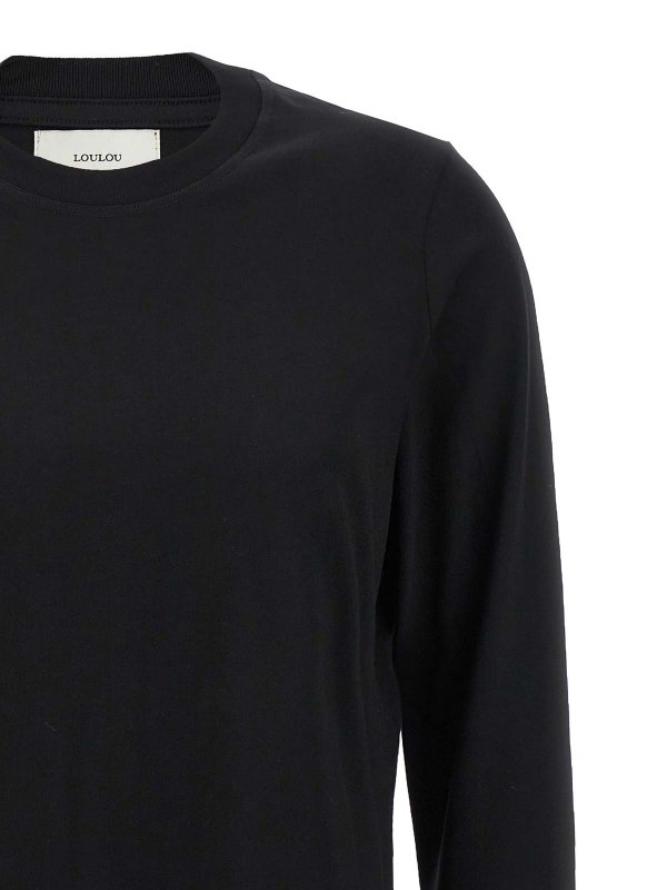 The Best Shops LOULOU STUDIO: Camisetas - Camiseta - Negro