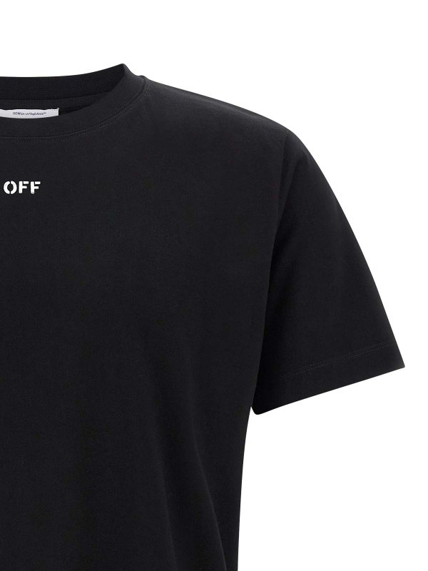 The Best Shops OFF-WHITE: T-shirts - T-Shirt - Blanc