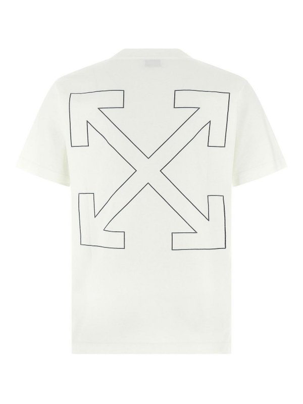 OFF-WHITE: T-shirts online - T-Shirt - Blanc