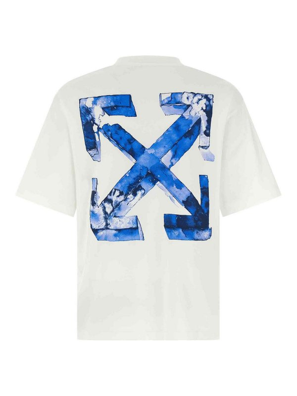 OFF-WHITE: T-shirts online - T-Shirt - Blanc