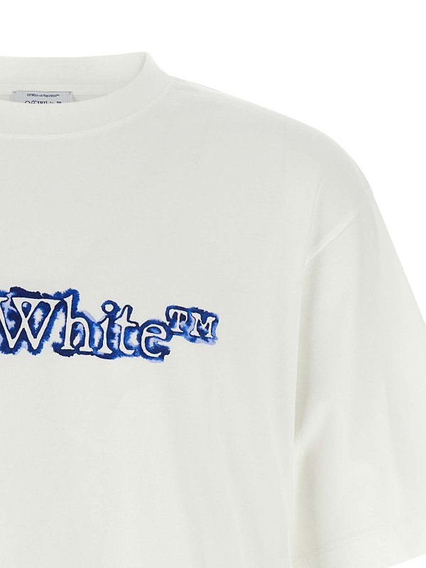 The Best Shops OFF-WHITE: T-shirts - T-Shirt - Blanc