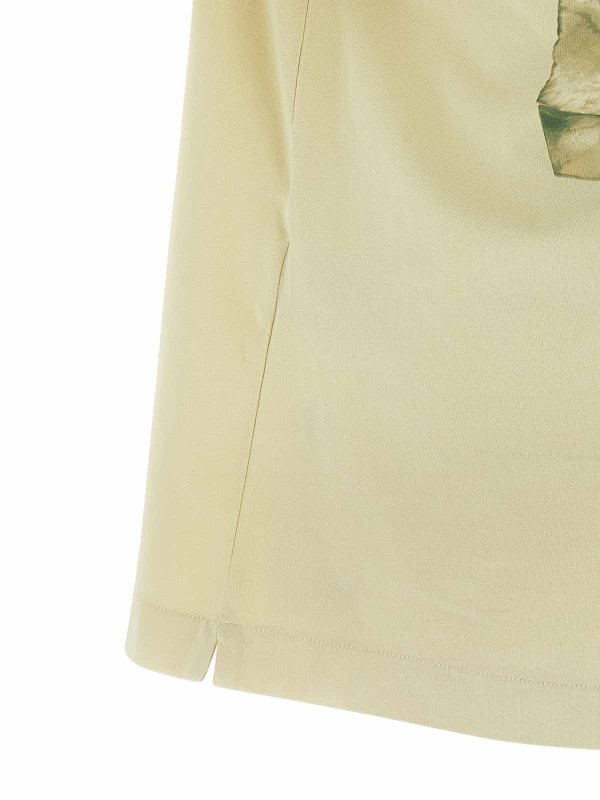 T-Shirt - Beige shop online: OFF-WHITE