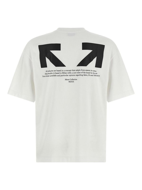 OFF-WHITE: T-shirts online - T-Shirt - Noir