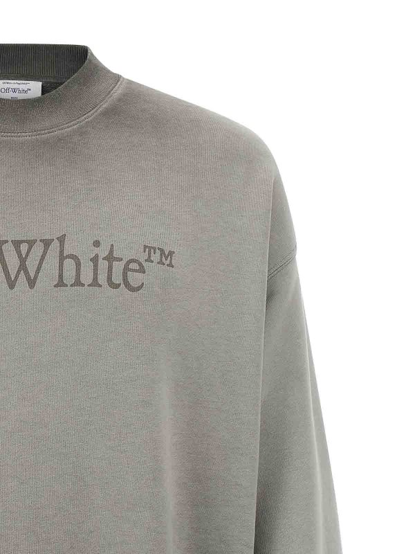 The Best Shops OFF-WHITE: Sweatshirts und Pullover - Sweatshirt - Grau