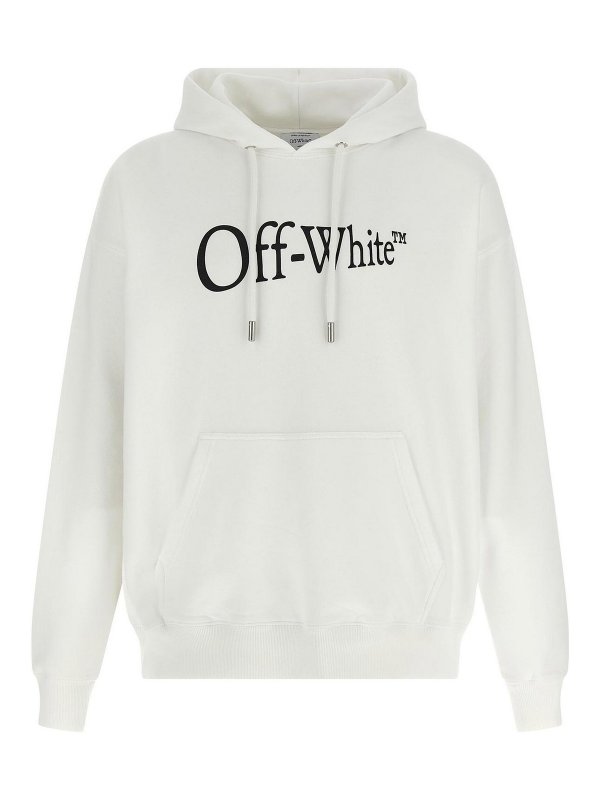 OFF-WHITE: Sweatshirts & Pulls - Sweat-Shirts - Blanc