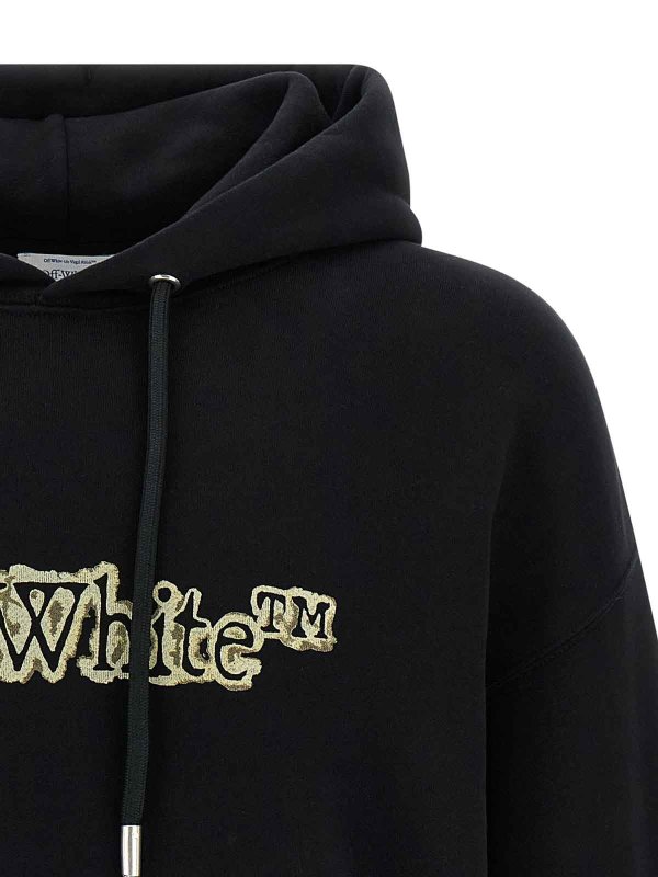 The Best Shops OFF-WHITE: スウェット＆セーター - スウェットシャツ/セーター - 黒