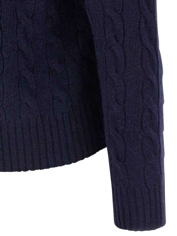 Rundhalspullover - Blau shop online: POLO RALPH LAUREN