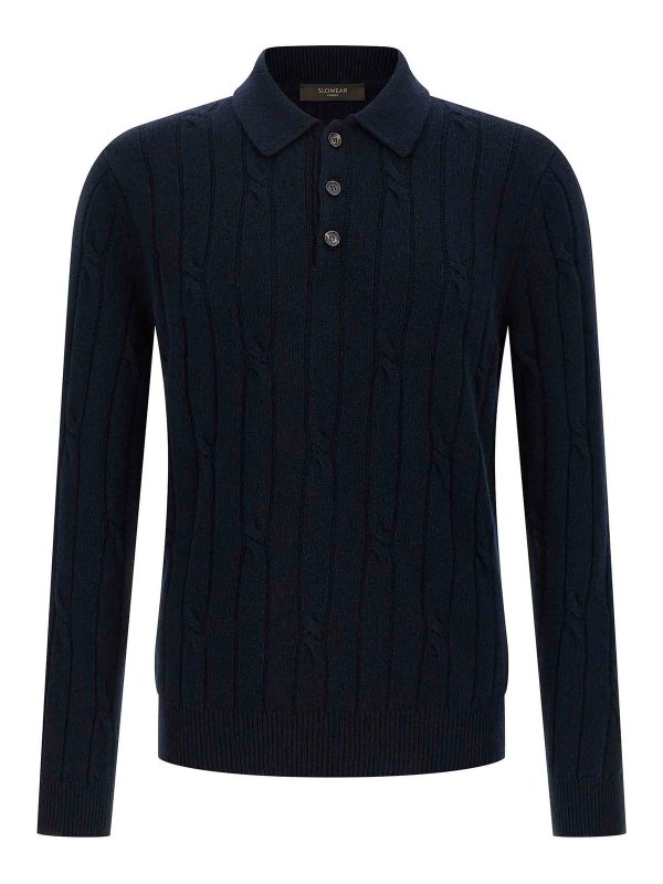 ZANONE: Poloshirts - Poloshirt - Blau