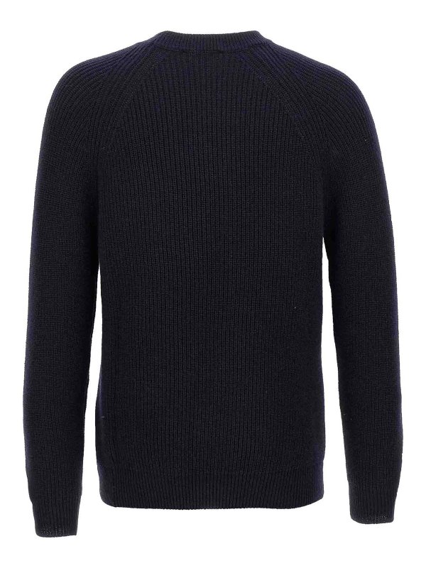 ZANONE: Pull col rond online - Pull Col Rond - Bleu