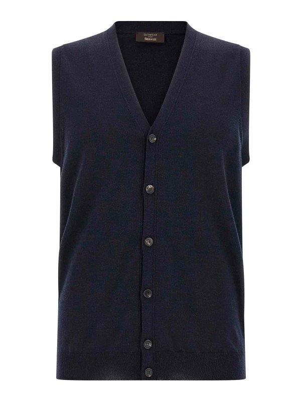 ZANONE: ベスト - ベスト - ブルー