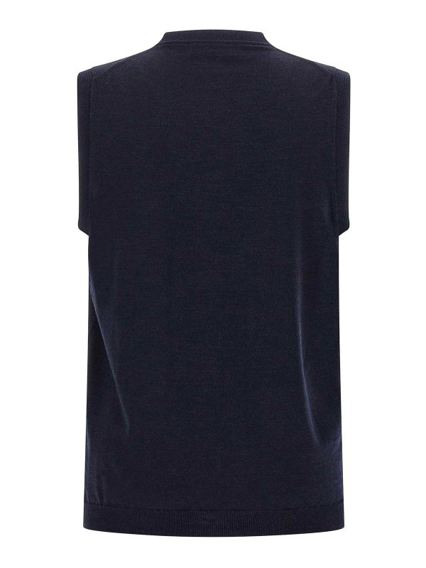 ZANONE: ベスト online - ベスト - ブルー