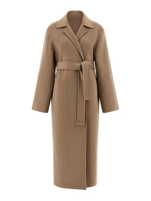 ALBERTA FERRETTI: Manteaux courts - Manteau Court - Beige