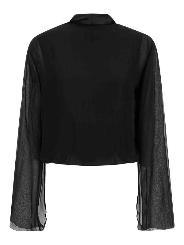 ALBERTA FERRETTI: Chemises - Chemise - Noir