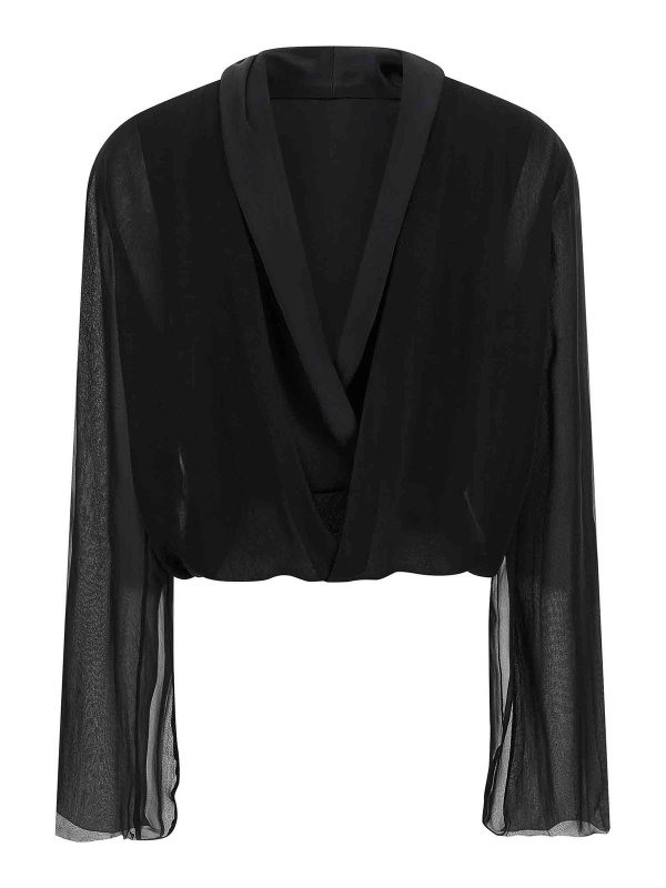 The Best Shops ALBERTA FERRETTI: Chemises - Chemise - Noir