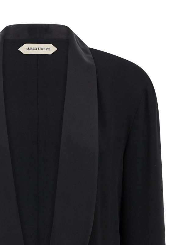 The Best Shops ALBERTA FERRETTI: blazers - Georgette Blazer
