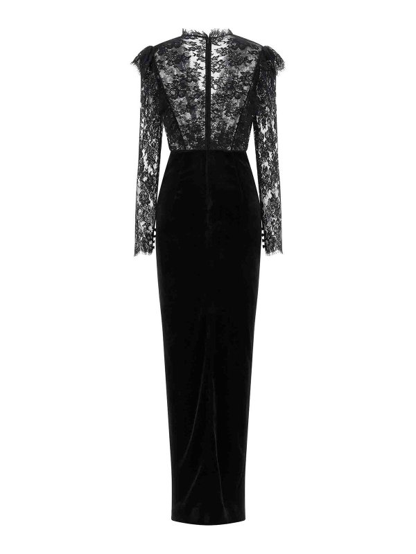 ALESSANDRA RICH: Knielange Kleider online - Knielanges Kleid - Schwarz