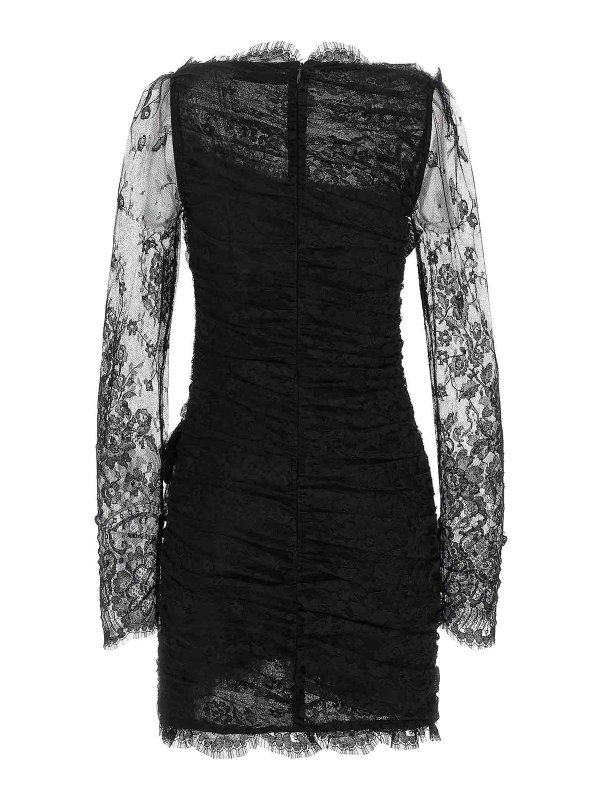 ALESSANDRA RICH: Robe longueur genou online - Robe Au Genou - Noir