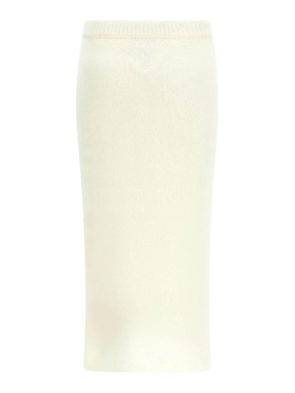 ALESSANDRA RICH: Knielange und Midi Röcke online - Midirock - Weiß