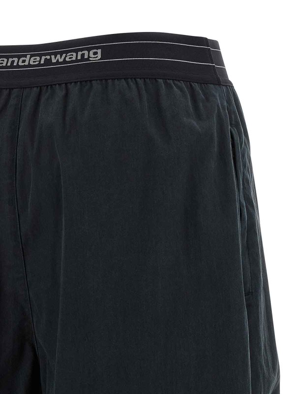 Pantaloni elastici del logo shop online: ALEXANDER WANG