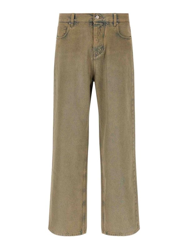 AMIRI: ブーツカットジーンズ - ブーツカットジーンズ - ベージュ