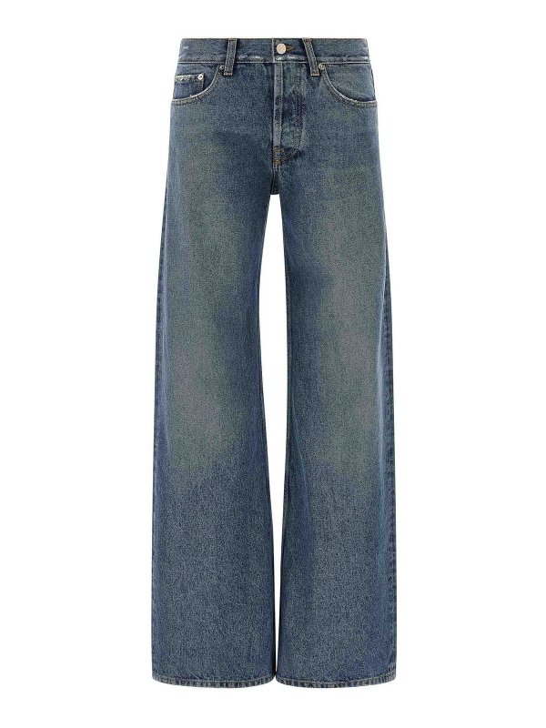 ARMARIUM: ブーツカットジーンズ - ブーツカットジーンズ - ブルー