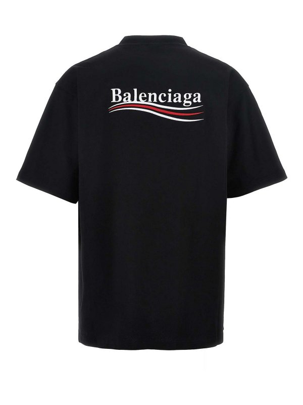 BALENCIAGA: T-shirts online - T-Shirt - Weiß