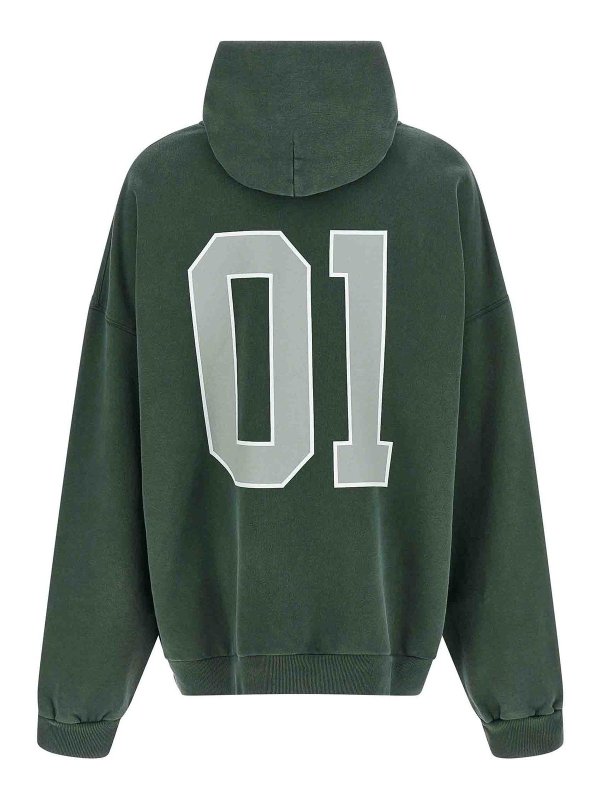 BALENCIAGA: Sweatshirts und Pullover online - Sweatshirt - Grün