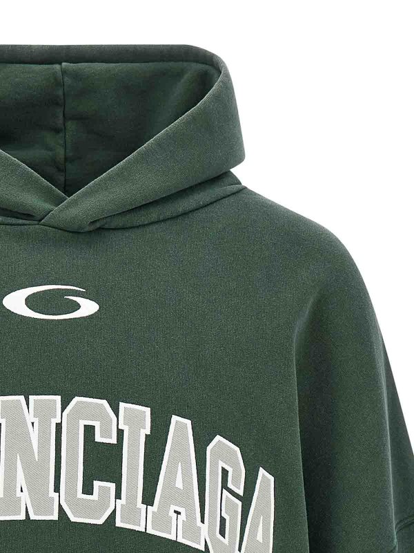 The Best Shops BALENCIAGA: Sweatshirts und Pullover - Sweatshirt - Grün