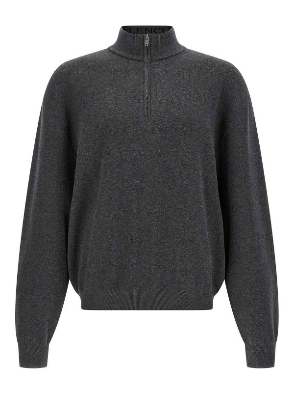 BALENCIAGA: Cardigans - Cardigan - Grau