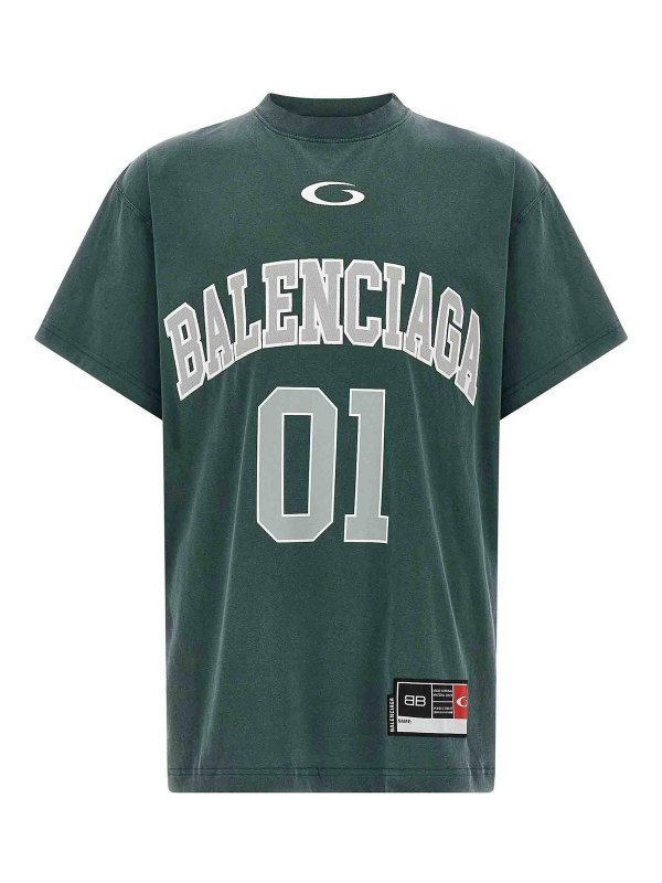 BALENCIAGA: t-shirts - Basketball T-Shirt