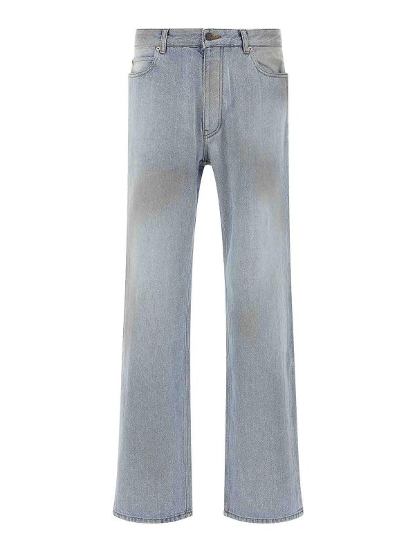 BALENCIAGA: ブーツカットジーンズ - ブーツカットジーンズ - ライトブルー
