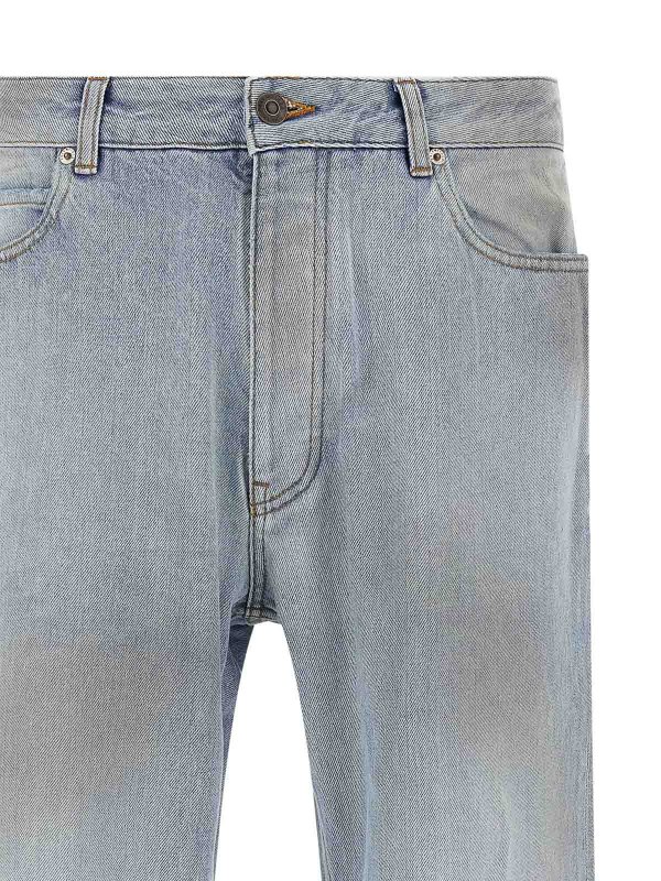 The Best Shops BALENCIAGA: ブーツカットジーンズ - ブーツカットジーンズ - ライトブルー