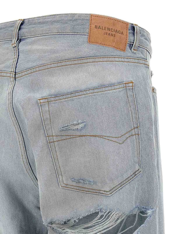 ブーツカットジーンズ - ライトブルー shop online: BALENCIAGA