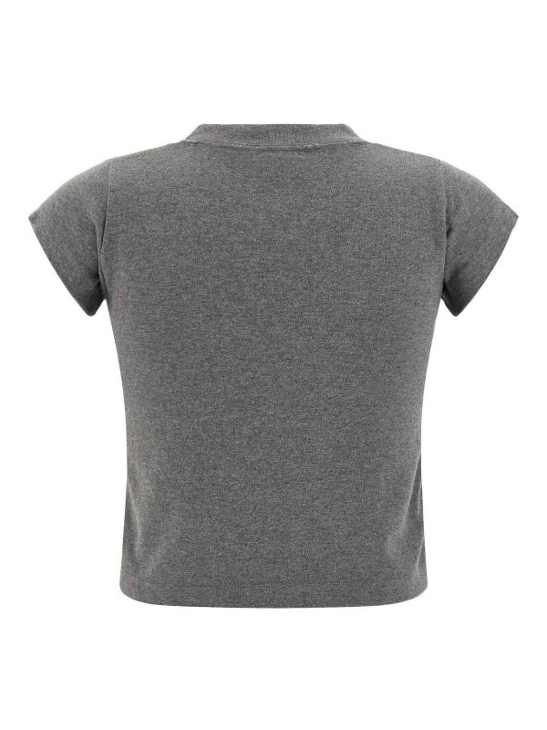 BALENCIAGA: T-shirts online - T-Shirt - Grau