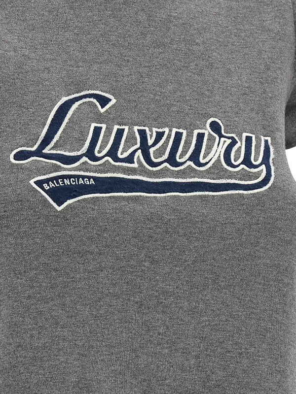 T-Shirt - Grau shop online: BALENCIAGA