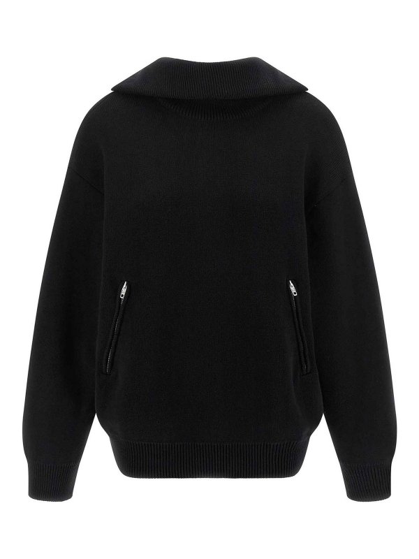 BALENCIAGA: カーディガン - カーディガン - 黒