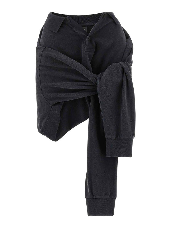 BALENCIAGA: Knielange und Midi Röcke - Midirock - Schwarz