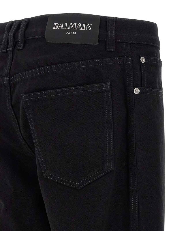 Bootcut Jeans - Schwarz shop online: Balmain