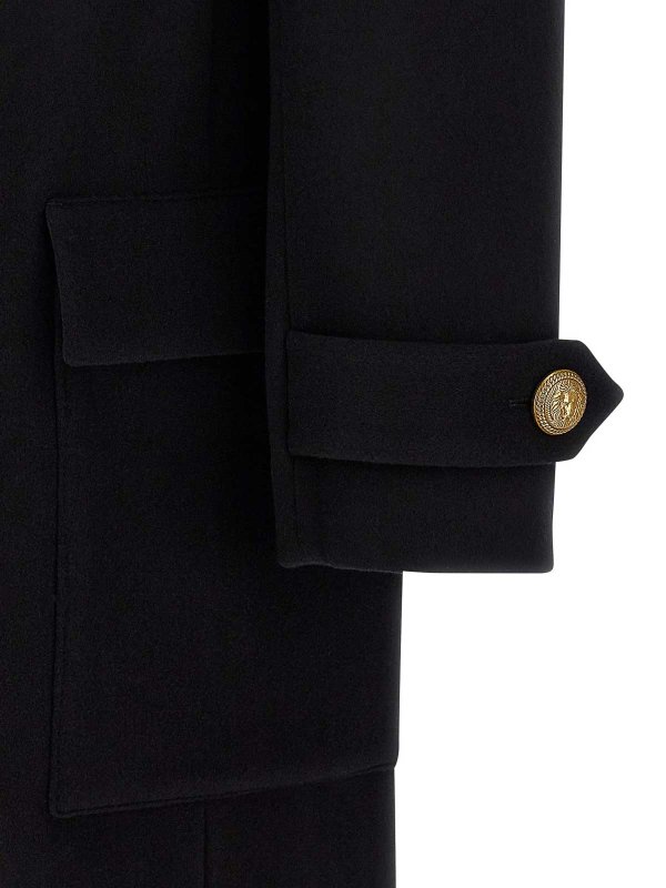 Balmain buy online Removable Plastron Coat