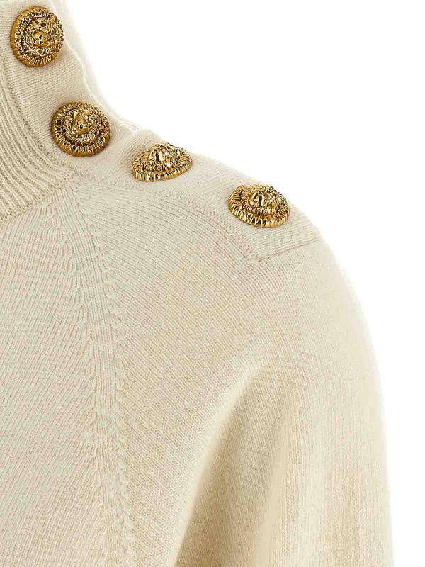 Cardigan - Weiß shop online: Balmain