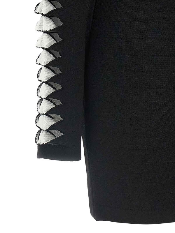 Balmain buy online Knielanges Kleid - Schwarz