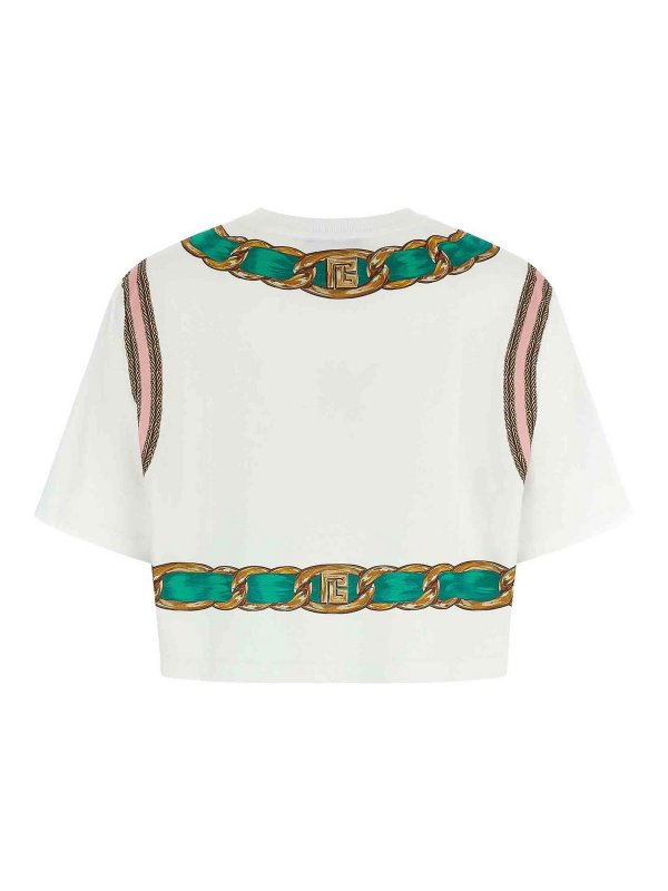 Balmain: Tシャツ online - Tシャツ - マルチカラー