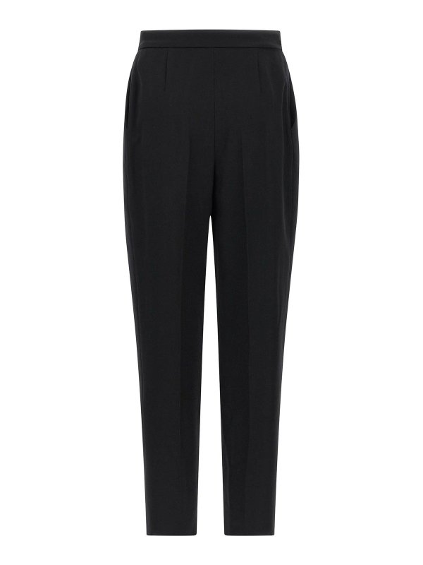 Balmain: casual trousers online - High Waist Pants