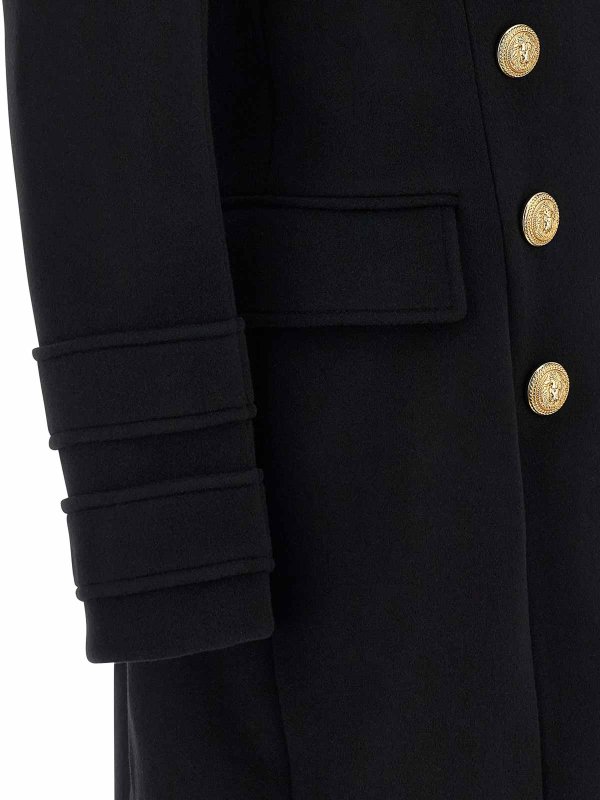 10 Bottoni Coat shop online: Balmain