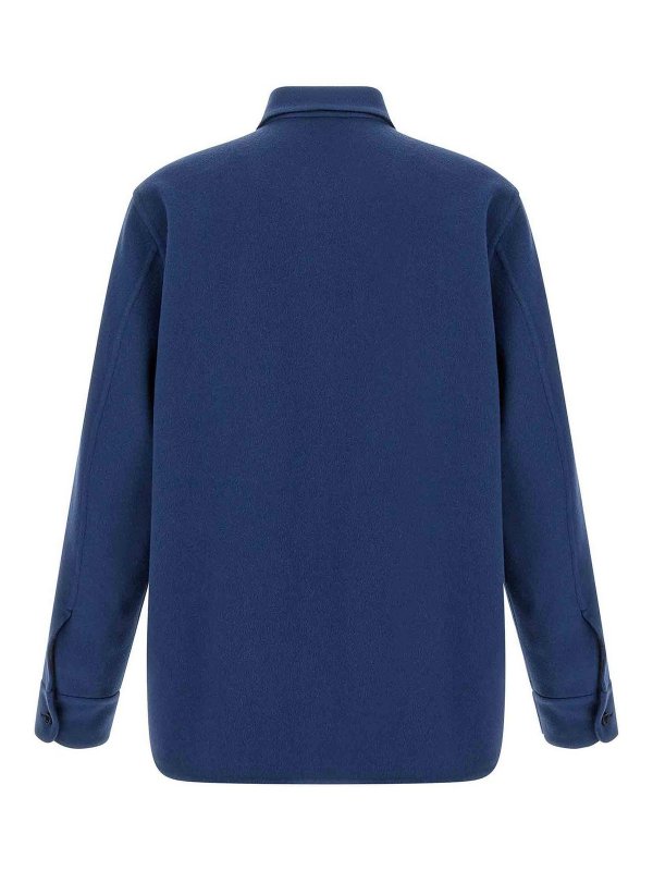 BERLUTI: blouses online - Double Cloth Overshirt