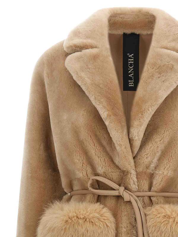 The Best Shops Blancha: Manteaux courts - Manteau Court - Beige