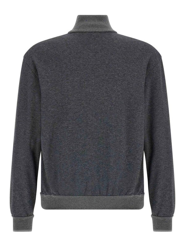 BRIONI: Sweatshirts & Sweaters online - Piqu Cotton Sweatshirt