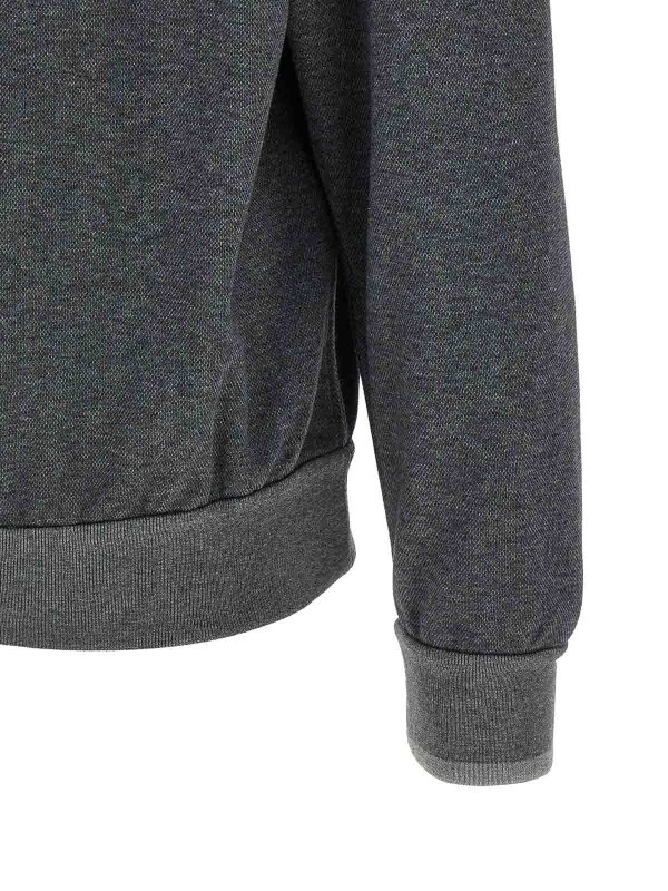 Piqu Cotton Sweatshirt shop online: BRIONI